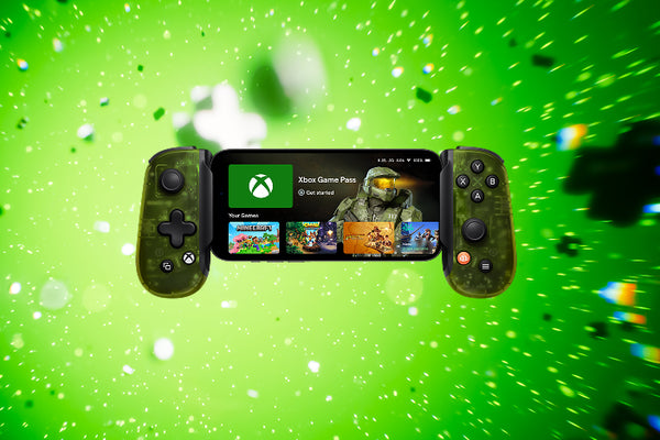 backbone xbox with green background