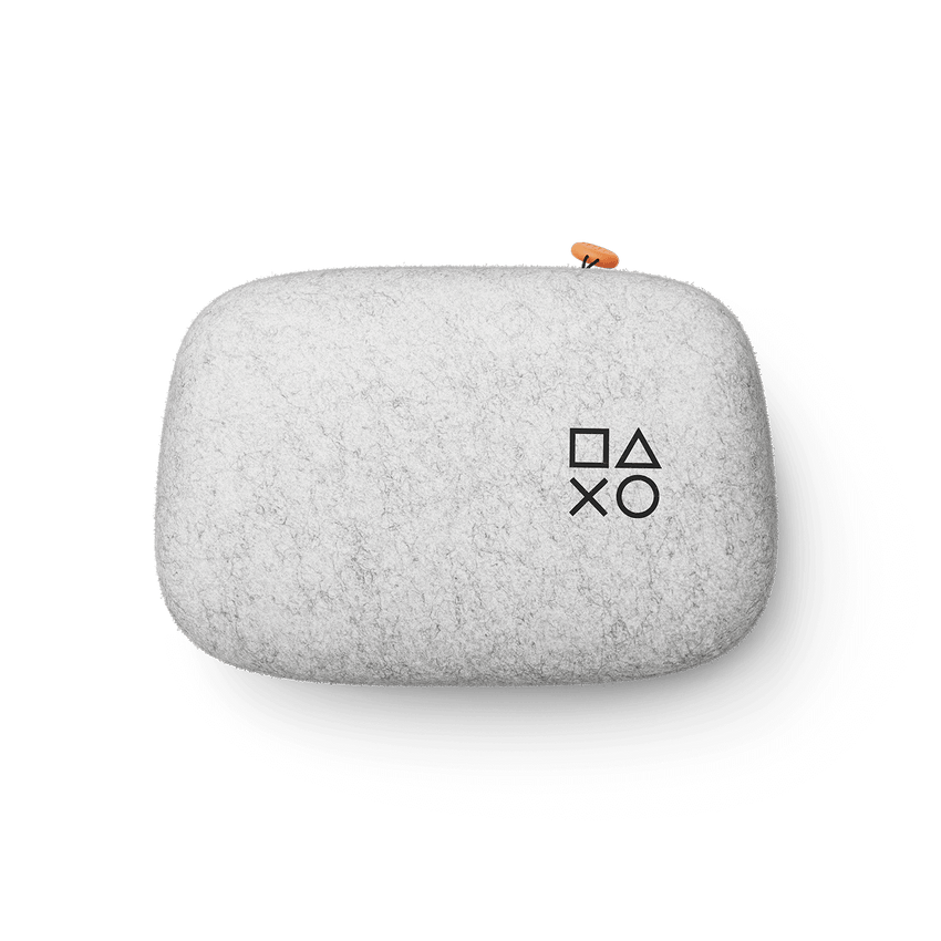 white playstation case